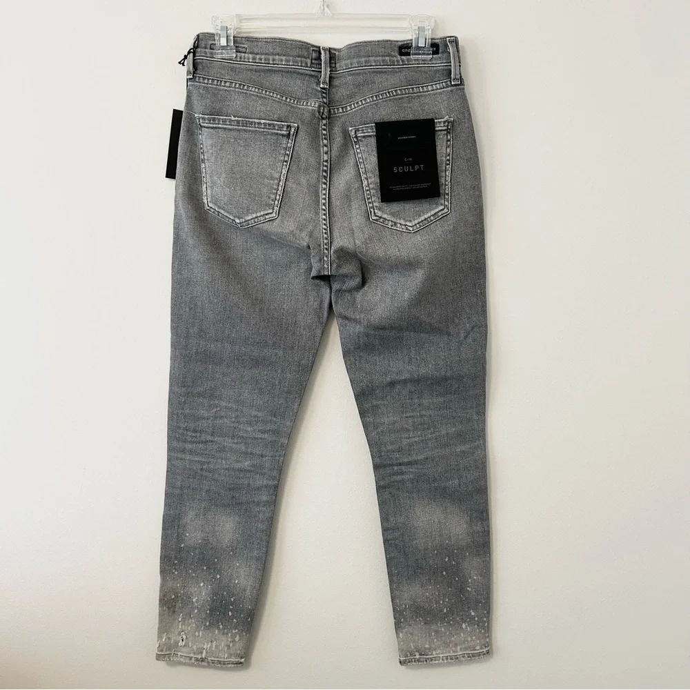 Citizens of Humanity Sculpt Rocket Crop High Rise Skinny Jeans